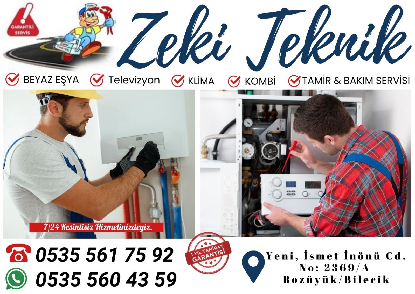 Bozüyük Demirdöküm Servisi
