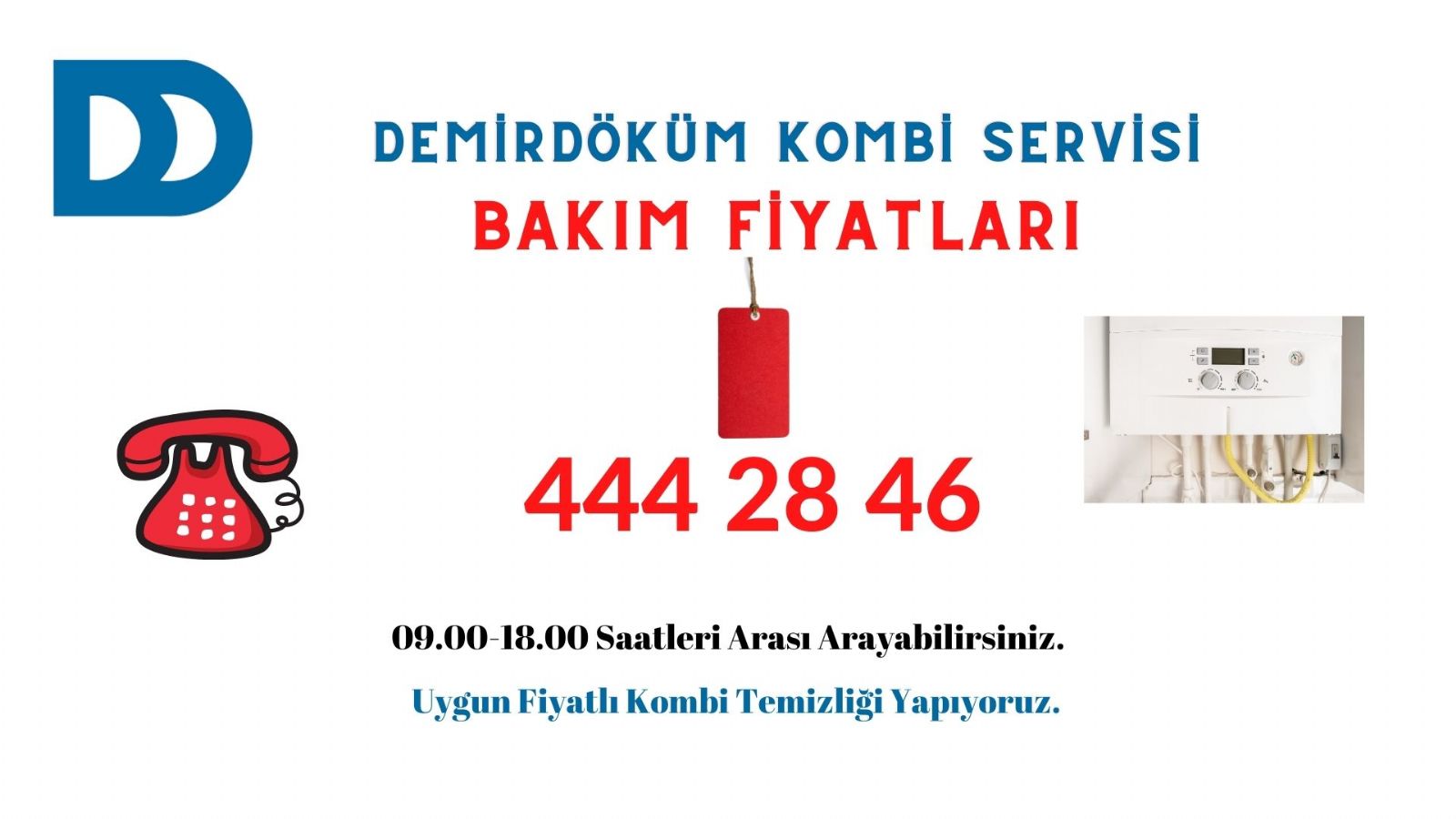 Demirdöküm kombi temizleme fiyatları