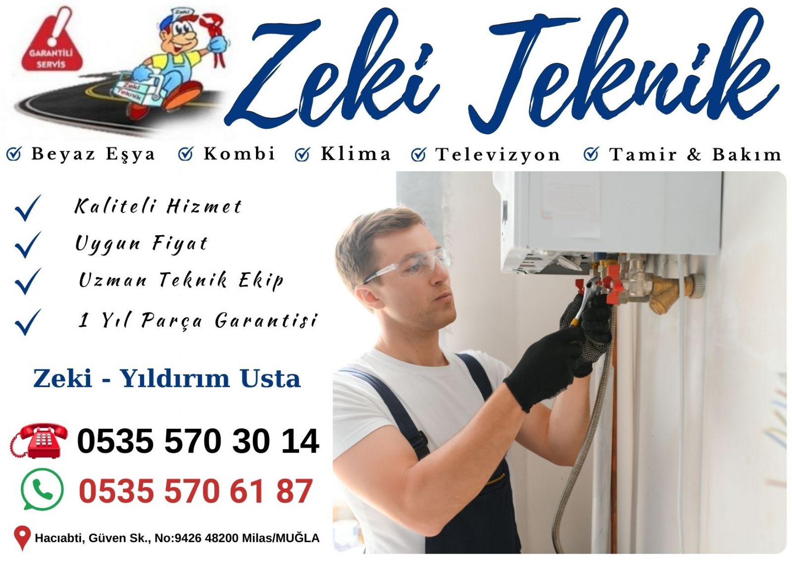 Milas Demirdöküm Servisi