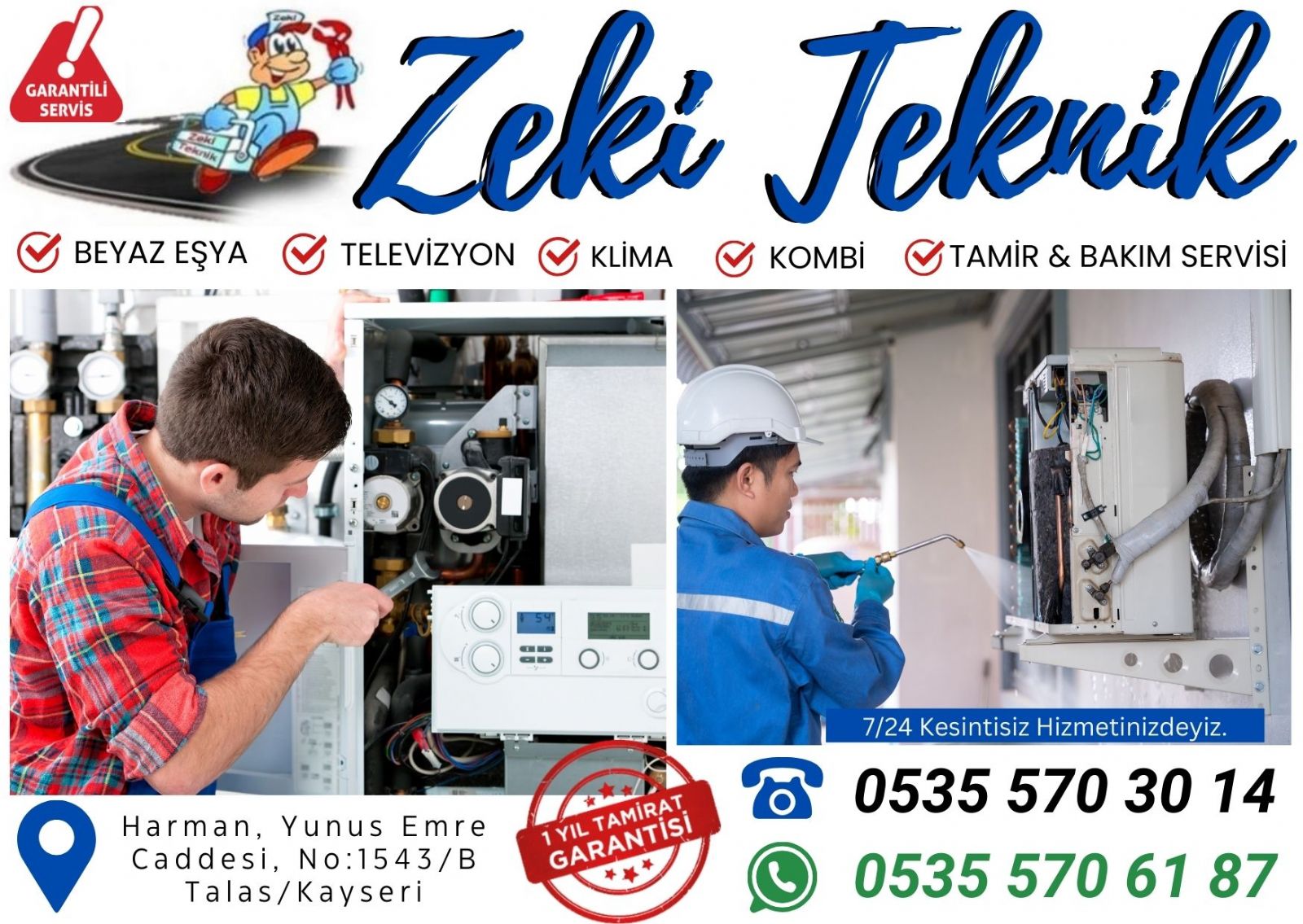 Talas Demirdöküm Servisi